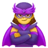 Woman Supervillain Emoji 🦹‍♀️ image - Samsung style