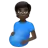 Pregnant Person: Dark Skin Tone