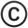 Emoji Segno di copyright © image - WhatsApp style