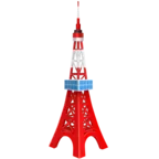 Tokyo Kulesi Emoji 🗼 image - Facebook Meta style
