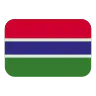 Flag: Gambia Emoji 🇬🇲 image - Tossface style