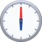 시계 얼굴 6 개의 Oclock