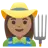 Woman Farmer: Medium Skin Tone