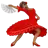 Woman Dancing: Medium-Dark Skin Tone