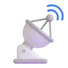 Antena satelitarna Emoji 📡 image - Microsoft 3D Fluent style