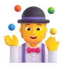 Emoji Giocoleria 🤹 image - Microsoft 3D Fluent style