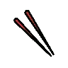 Baguettes Emoji 🥢 image - OpenMoji style