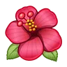 हिबिस्कुस Emoji 🌺 image - Telegram style