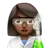 Woman Scientist: Medium-Dark Skin Tone