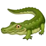 Emoji Coccodrillo 🐊 image - WhatsApp style