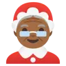 Mrs. Claus: Medium-Dark Skin Tone Emoji 🤶🏾 image - Google Noto Color style