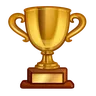 Trophy Emoji 🏆 image - Telegram style