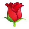 Emoji Rosa 🌹 image - Telegram style