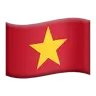 Flag: Vietnam Emoji 🇻🇳 image - Apple style